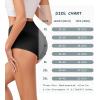 imagevoenxe High Waisted Underwear for WomenCotton Ladies PantiesBreathable Soft Full Coverage BriefsComfy Underpants4 PackCoffee