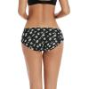 imagevoenxe Women Seamless Hipster UnderwearBreathable Ladies Panties BikiniNo Show BriefsComfortable Undies for Women 5PackA5 Pack Floral Design