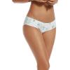 imagevoenxe Women Seamless Hipster UnderwearBreathable Ladies Panties BikiniNo Show BriefsComfortable Undies for Women 5PackB5 Pack Pattern Design