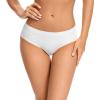 imagevoenxe Women Seamless Hipster UnderwearBreathable Ladies Panties BikiniNo Show BriefsComfortable Undies for Women 5PackC5 Pack Basics