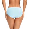 imagevoenxe Women Seamless Hipster UnderwearBreathable Ladies Panties BikiniNo Show BriefsComfortable Undies for Women 5PackF5 Pack Bright Color