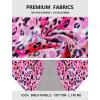 imagevoenxe Women Seamless Hipster UnderwearBreathable Ladies Panties BikiniNo Show BriefsComfortable Undies for Women 5PackG5 Pack Leopard Print