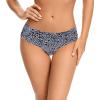 imagevoenxe Women Seamless Hipster UnderwearBreathable Ladies Panties BikiniNo Show BriefsComfortable Undies for Women 5PackG5 Pack Leopard Print
