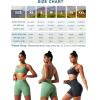 imagevoenxe High Waisted Women Yoga ShortsSpandex Biker Cycling Short Leggings for Ladies Running Fitness Gym WorkoutSoft2 PackBlackgreen