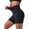 imagevoenxe High Waisted Women Yoga ShortsSpandex Biker Cycling Short Leggings for Ladies Running Fitness Gym WorkoutSoft2 PackBlackgreen