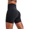 imagevoenxe High Waisted Women Yoga ShortsSpandex Biker Cycling Short Leggings for Ladies Running Fitness Gym WorkoutSoft2 PackBlacknude