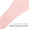 imagevoenxe Seamless Lace Thongs for Women No Show Thong UnderwearLady Breathable Comfort Panty Soft Laser Cut UndieTanga5PackBasic