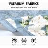 imagevoenxe Seamless Lace Thongs for Women No Show Thong UnderwearLady Breathable Comfort Panty Soft Laser Cut UndieTanga5PackFloral
