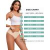imagevoenxe Seamless Women Underwear ThongsHigh Waisted No Show Ladies PantiesBreathable Comfortable Hi Rise Cut Undies5PackCoffee