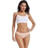 imagevoenxe Seamless Women Underwear ThongsNo Show Ladies ThongNo Line Workout Breathable Comfortable PantiesSoft Undies5PackH5 Pack 3black2nude