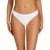 imagevoenxe Seamless Women Underwear ThongsNo Show Ladies ThongNo Line Workout Breathable Comfortable PantiesSoft Undies5PackH5 Pack White