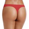 imagevoenxe Seamless Women Underwear ThongsNo Show Ladies ThongNo Line Workout Breathable Comfortable PantiesSoft Undies5PackI5 Pack Coffee