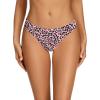 imagevoenxe Women Bikini UnderwearSeamless Breathable Ladies PantiesNo Show Comfortable Briefs Undies for WomenHipster5PackG5 Pack Leopard Print