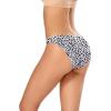 imagevoenxe Women Bikini UnderwearSeamless Breathable Ladies PantiesNo Show Comfortable Briefs Undies for WomenHipster5PackG5 Pack Leopard Print
