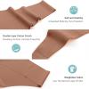 imagevoenxe Seamless Women Underwear ThongLow Rise No Show Ladies PantiesV Waist Cut No Line Breathable Brief Comfortable 5PackCoffee