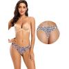 imagevoenxe Seamless Women Underwear ThongsNo Show Ladies ThongNo Line Workout Breathable Comfortable PantiesSoft Undies5PackG5 Pack Leopard Print