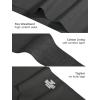 imagevoenxe Seamless Women Underwear ThongsHigh Waisted Ladies No Show Panties LineInvisible Comfy Workout UndiesSoft5PackBlack