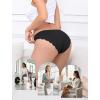 imagevoenxe Seamless Bikini Underwear for WomenNo Show Ladies PantiesInvisible Hipster Panty Brief UndiesLow Rise Cheeky5 PackAssorted