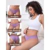 imagevoenxe Seamless Bikini Underwear for WomenNo Show Ladies PantiesInvisible Hipster Panty Brief UndiesLow Rise Cheeky5 PackAssorted