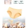 image:imagevoenxe Cotton Underwear Women Hipster Brief PantiesBreathable Womens Full Coverage BikiniSoft Workout Ladies Undies5 PackBasics