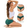 image:imagevoenxe Cotton Underwear Women Hipster Brief PantiesBreathable Womens Full Coverage BikiniSoft Workout Ladies Undies5 PackVintage