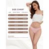 image:imagevoenxe Seamless Thongs for WomenNo Show Ladies UnderwearInvisible Comfortable PantiesLow Rise Gym Workout Undies5 PackAssorted