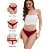 image:imagevoenxe Seamless Thongs for WomenNo Show Ladies UnderwearInvisible Comfortable PantiesLow Rise Gym Workout Undies5 PackAssorted